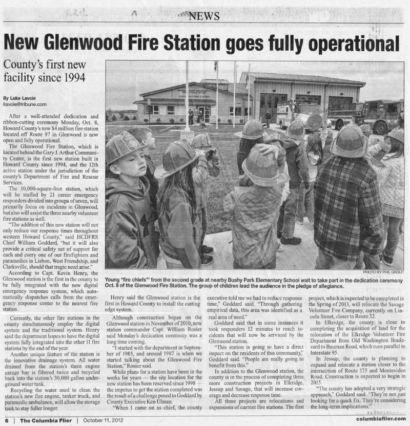 Glenwood Fire Station
